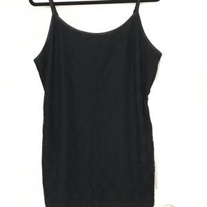 Black Lace Tank Top